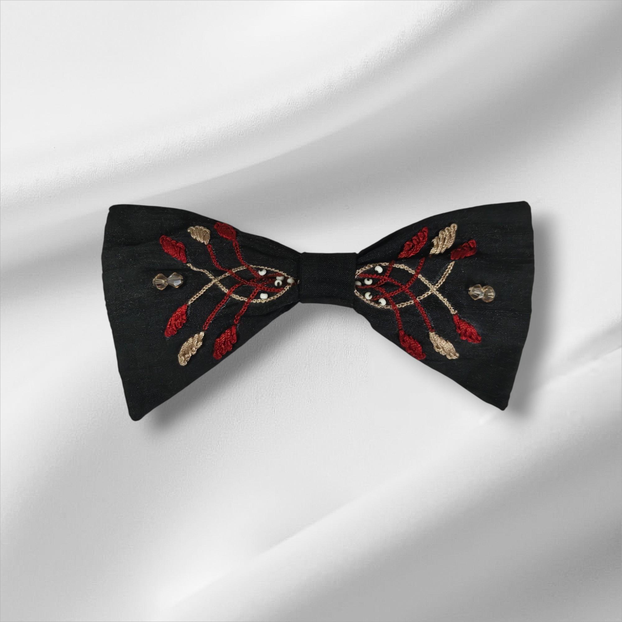 Vine bow hair clip - Thumbnail 3