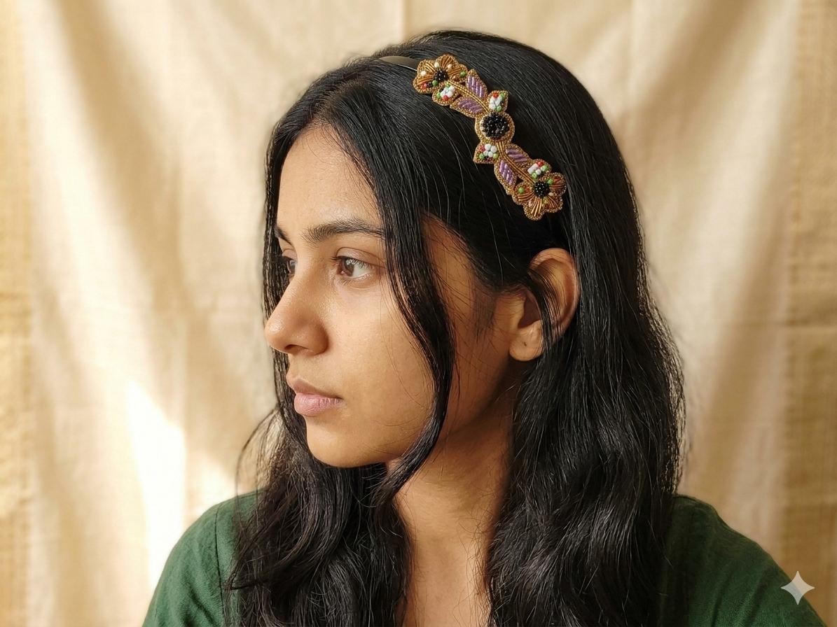 Lavender Bloom Headband - Image 1